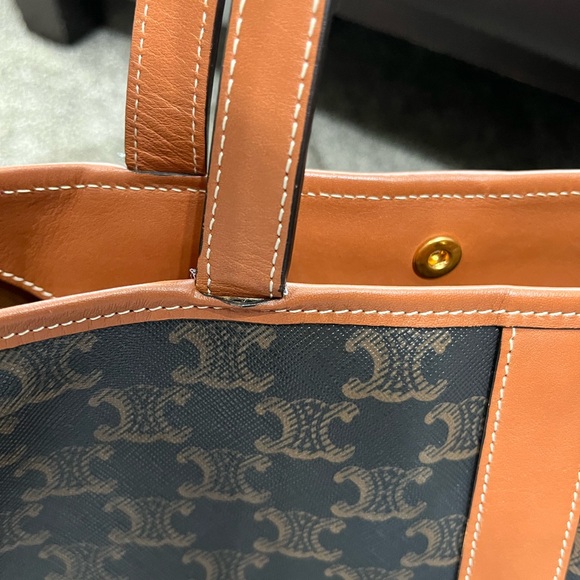 Celine cabas triomphe tote - Picture 5 of 14
